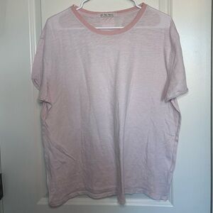 We The Free Blush Pink Oversized T-Shirt